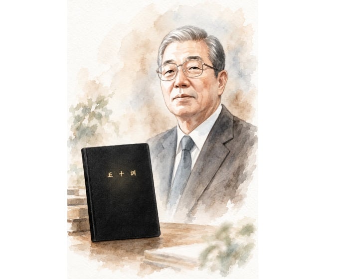 이희건 명예회장 신한 50훈 이미지